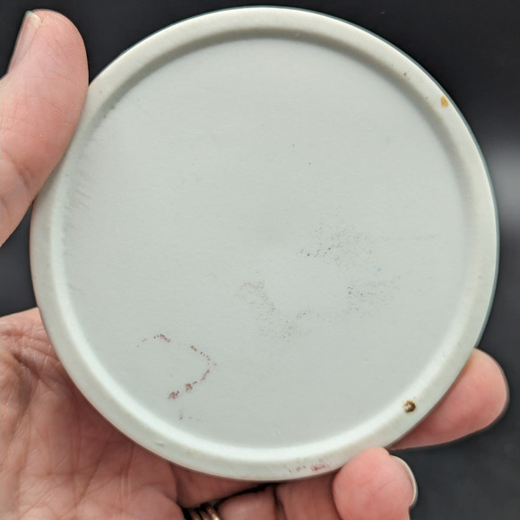 Vintage Porcelain Hand Painted Red And Pink Roses Candlestick Holders Signed - Picture 9 of 16